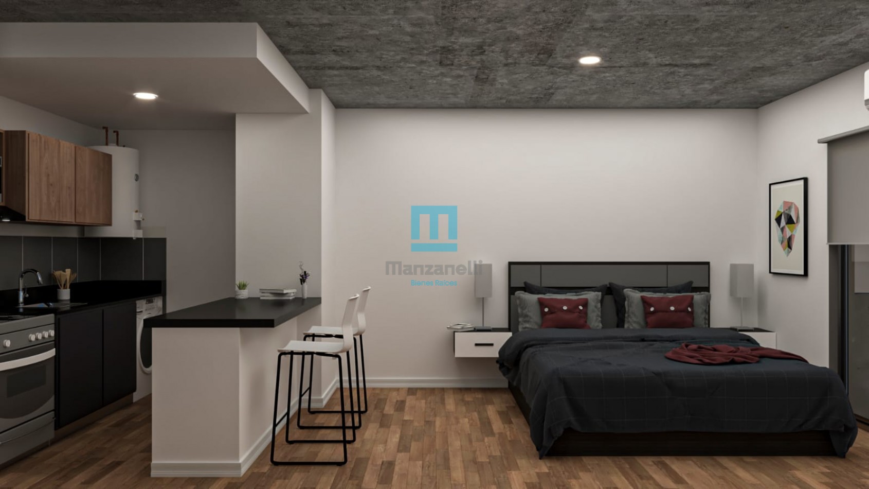 VENTA DEPARTAMENTOS MONOAMBIENTE, 1 Y 2 DORMITORIOS A METROS DEL CENTRO