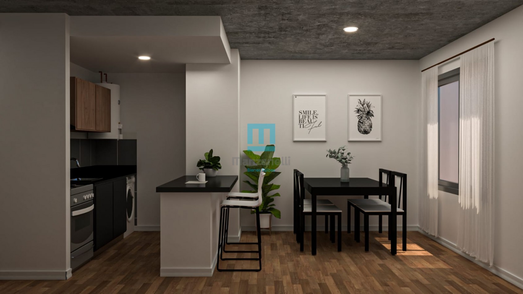 VENTA DEPARTAMENTOS MONOAMBIENTE, 1 Y 2 DORMITORIOS A METROS DEL CENTRO